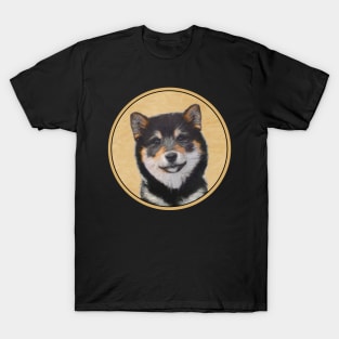 Shiba Inu (Black and Tan) T-Shirt